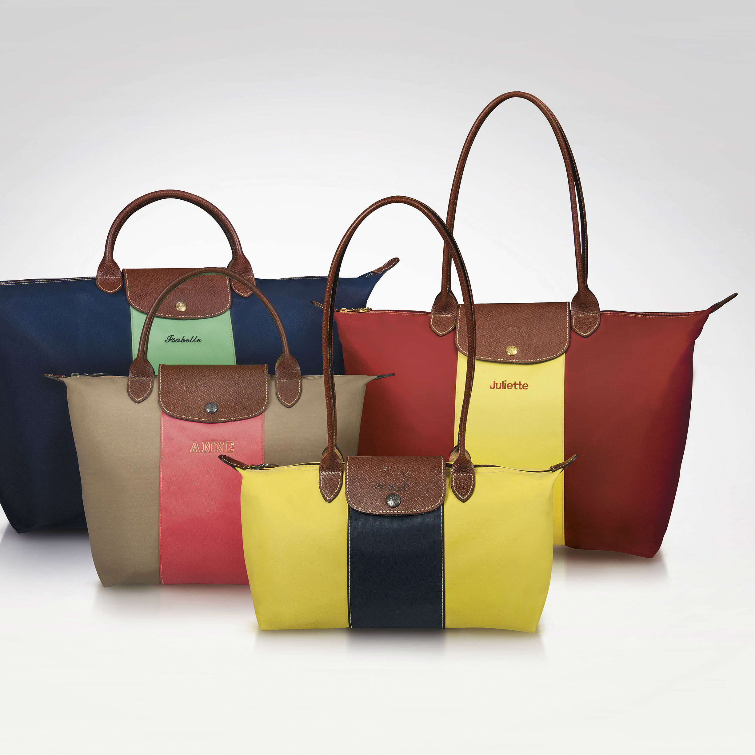 Personalised hotsell longchamp bag